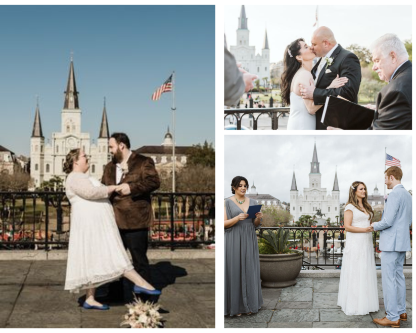 Jackson Square Elopements, New Orleans