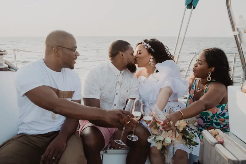 Married on a Boat