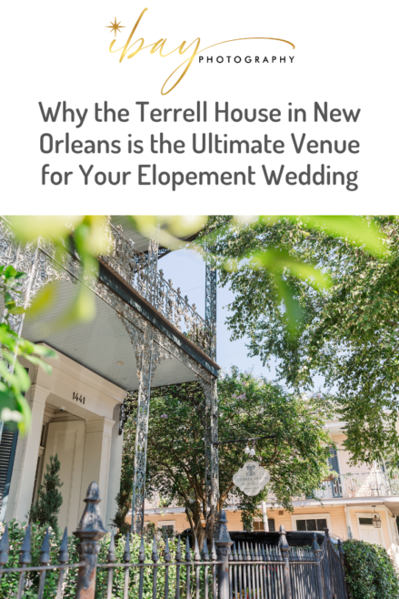 elopement wedding at the terrell house in New Orleans