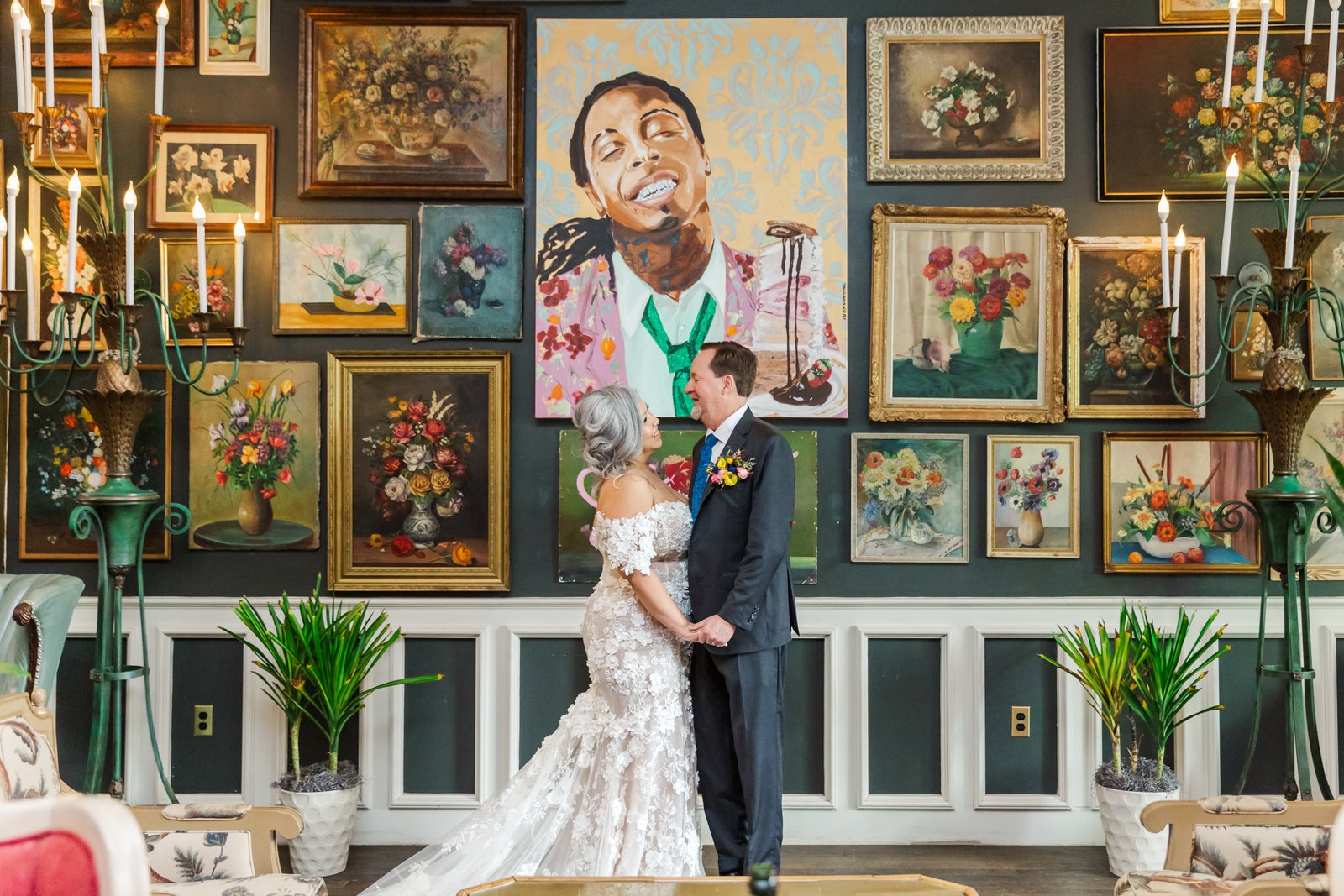 Couple Renewing Their Vows in New Orleans French Quarter
