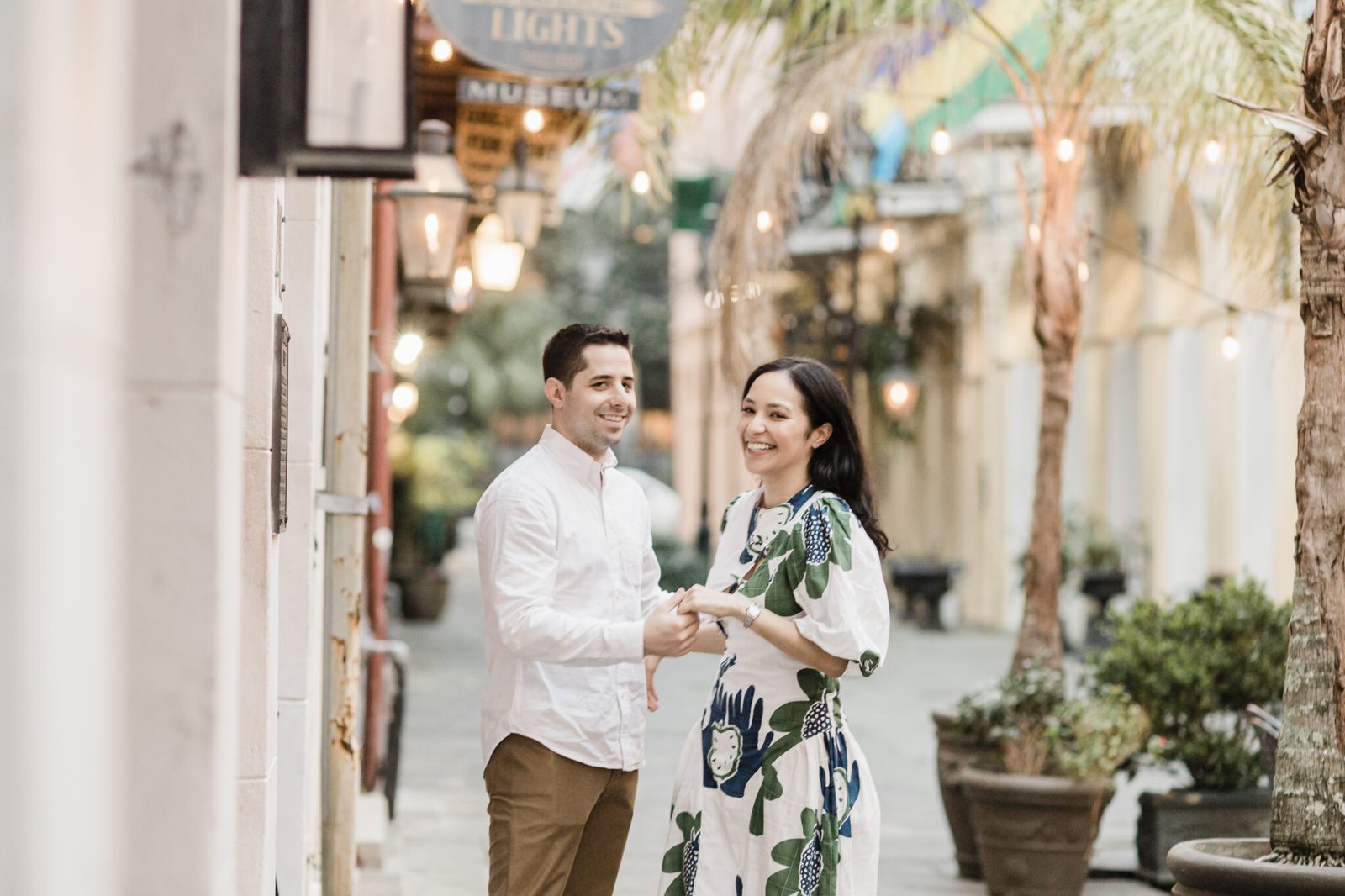 Natalia surprises Adam with a vow renewal in the French Quarter